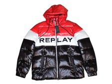 Replay Herren Jacke Winterjacke Pufferjacke - M8008 - Mehrfarbig - Größe M