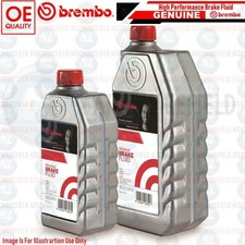 High Performance Brembo Fully Synthetic Brake And Clutch Fluid Dot 4 5L 5 Litres 9.99 per litre