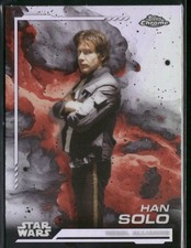 Star Wars Topps Chrome 2024 Card - Silver Refractor - Han Solo 102