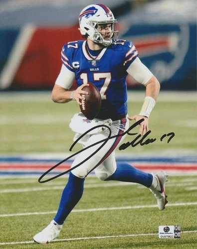 Josh Allen Buffalo Bills Signed Autographed 8x10 Photo with COA