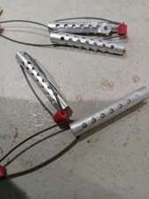 4 Vintage Tip Top Goody Hollywood Hair Perm Rods Doll Curlers Aluminum USA