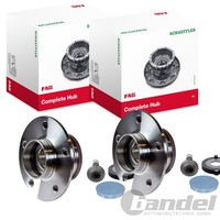 2X FAG RADLAGER-SATZ Hinten Passend FÜR Audi A4 A5 Q5 Links+Rechts
