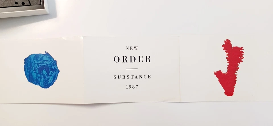 New Order Substance Boxed Double Cassette Fact 200c w/insert EXC play tested - Image 3 of 4