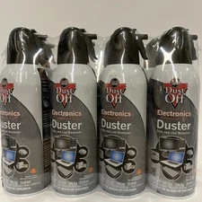 Falcon Dust-Off Electronics Compressed Gas Duster, 10oz (PACK OF 8)
