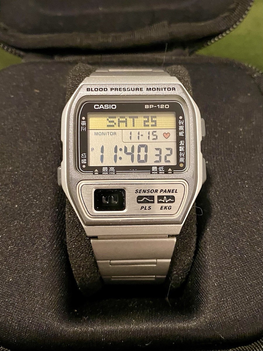 Casio Watch Bp-120 Blood Pressure Monitor Module 1101 for sale