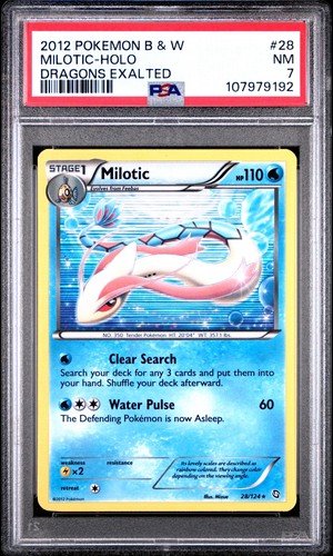 Milotic graded PSA 7 for sale on eBay