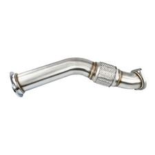 Edelstahl Downpipe 76mm DPF Ersatz f�r BMW E70 E71 X5 X6 3.0D M57N2 2006-2010