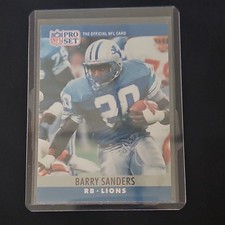 Barry Sanders #102 NFL Survivor in excellent condition 1990 Pro Set