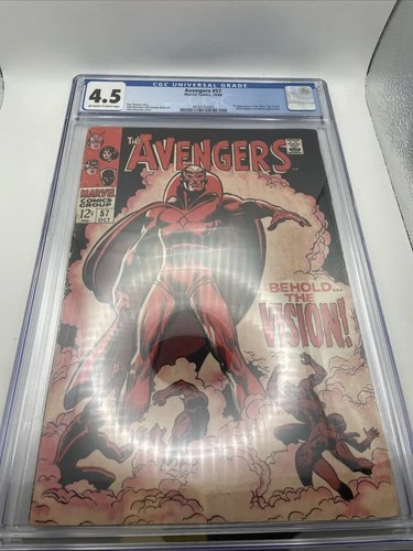 The Avengers #57 CGC 4.5 (Marvel Comics October 1968)