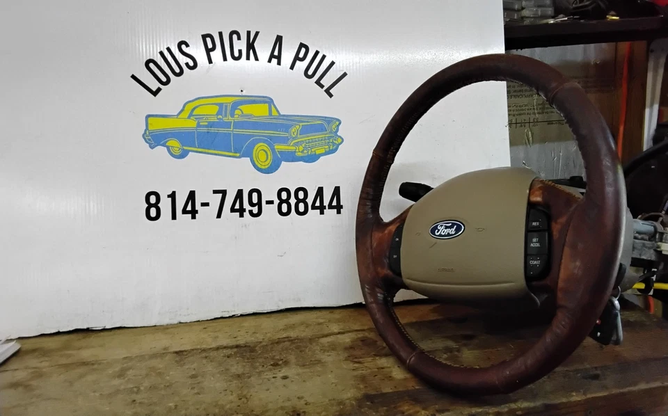 Ford F150 2001-2004 columna de dirección inclinable crucero sobre transmisión con llave cuero... Foto 2 de 4