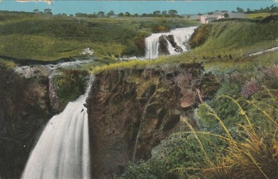 AK Sumatra Waterval bij Boetar von 1920 (T945)