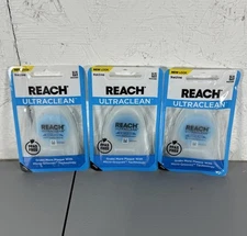 REACH Ultraclean Dental Floss Mint 30 Yards (Pack of 3)