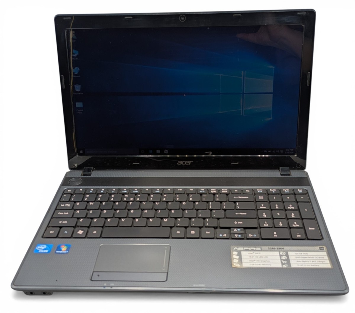 Acer Aspire Celeron 1.6 GHz 3 GB DDR3 320 GB HDD 15.6