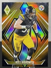2024 Panini Phoenix Alex Highsmith #5 Orange Fade Pittsburgh Steelers