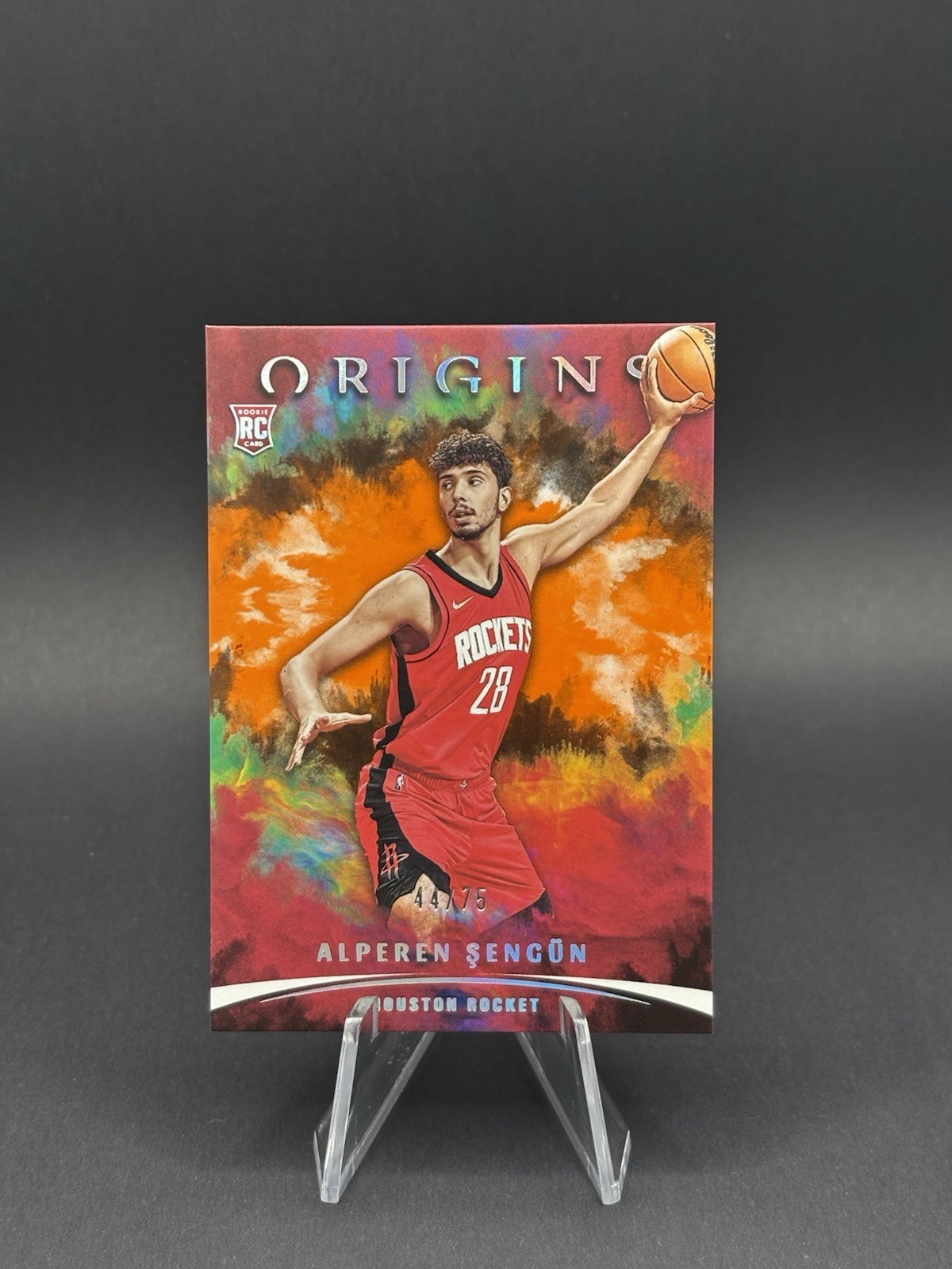 Panini Origins 2021-22 Orange Rookie Alperen Sengun #66 /75 Houston Rockets