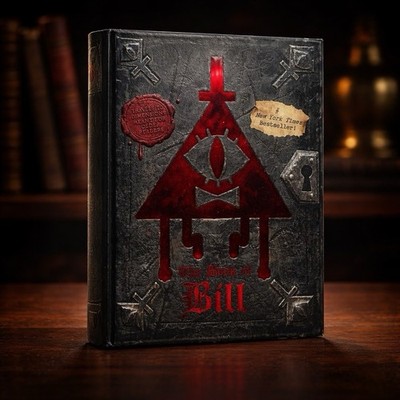 Gravity Falls The Book of Bill Hardcover by Disney Publishing Worldwide