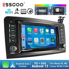 F&uuml;r Mercedes Benz ML/GL Klasse W164 X164 Carplay Autoradio 2+32G Android 13 KAM