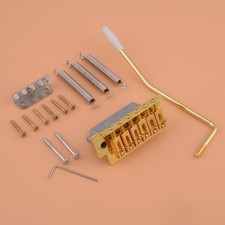 6 String Saddle Tremolo Bridge Set Fit For Fender Strat Squier Electric Guitar