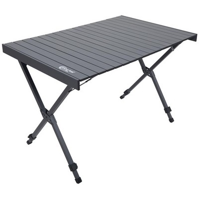 PORTAL Folding Outdoor Camping Table 42.51 x 27.95 x inches, Dark Gray 