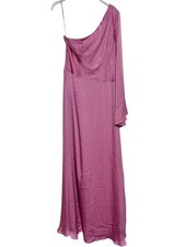 New Sachin Babi Keely One-Shoulder Evening Dress Gown Size 10