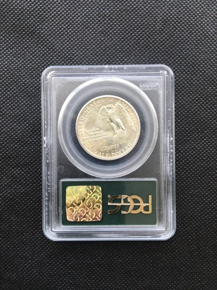 1925  50C STONE MOUNTAIN  Pcgs MS 64 - Image 3 of 3