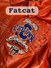 New Men Pelle Pelle Chi-Town Collector Red Le...