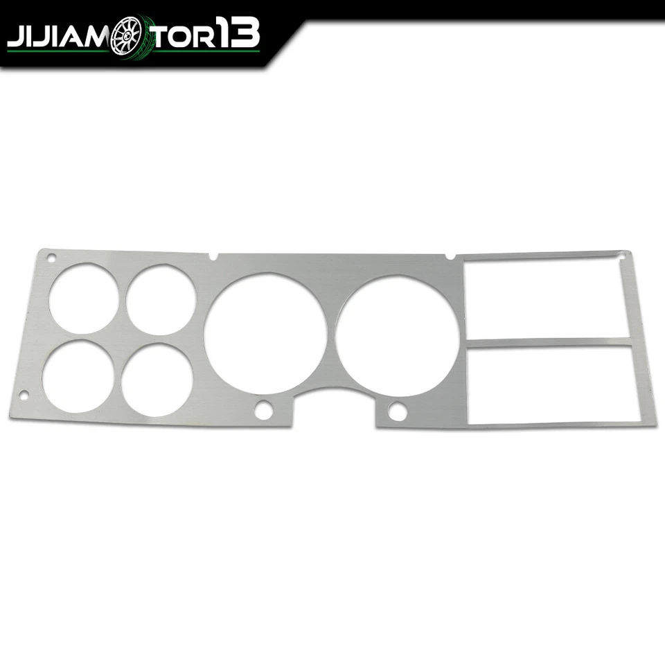 Brushed Aluminum Dash Bezel Insert 1981-1987 Chevy/GMC Truck Blazer Suburban - Image 2 of 4