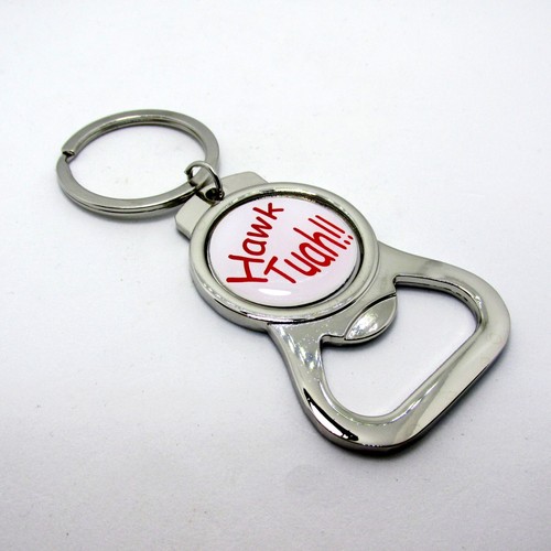 HAWK TUAH !! Soda / Beer Bottle Cap Opener Key Chain / Key Ring Free Shipping
