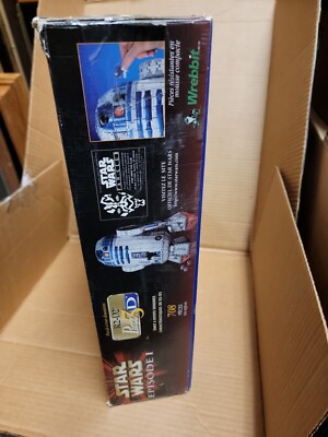 レア★STAR WARS R2-D2 708ピース　3D ジグソーパズル　未開封 Star Wars Episode 1 R2-D2 708 pc 3d Puzzle w/Sound Phantom Menace