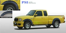 Black Paintable Pocket Rivet Bolt Fender Flares 1993-2011 Ford Ranger Full Set