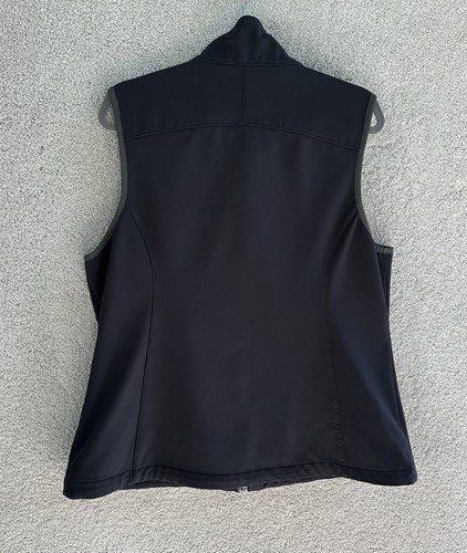 L.L. Bean Weste Damen extra groß schwarz mit durchgehendem Reißverschluss Jacke ärmellos - Bild 9 von 12