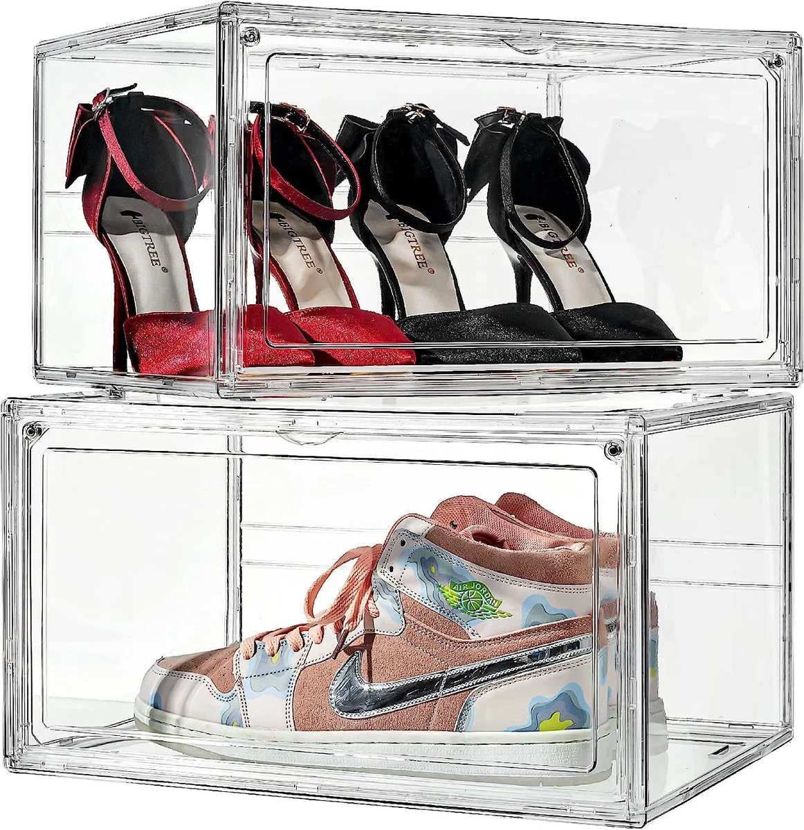 See through online sneaker boxes