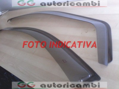 Antivento Per Jeep Compass Dal 2017 - Coppia Anteriore E Posteriore, Colore Fume