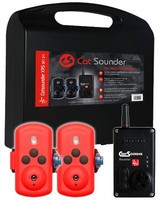 Catsounder Xrs 2Er Set (Fireorange) - 2 Cat Sounder Xrs + 1 Receiver + Koffer