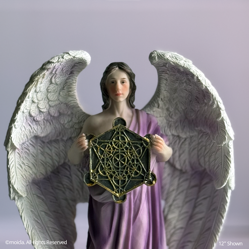 Estatua de resina Arcángel Metatrón - Estatuilla católica de 12", Arcángel Metatrón - Imagen 4 de 5