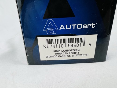 1/43 AUTOART MODEL LAMBORGHINI GALLARDO LP560-4 IN WHITE - Picture 3 of 8