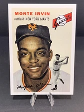 2011 Topps 60 Years Of Topps Monte Irvin #60YOT-03 New York Giants (1954 Topps)