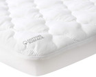 Waterproof Pack and Play Mattress Pad Sheets Fitted, Cotton Fabric Pack and P...