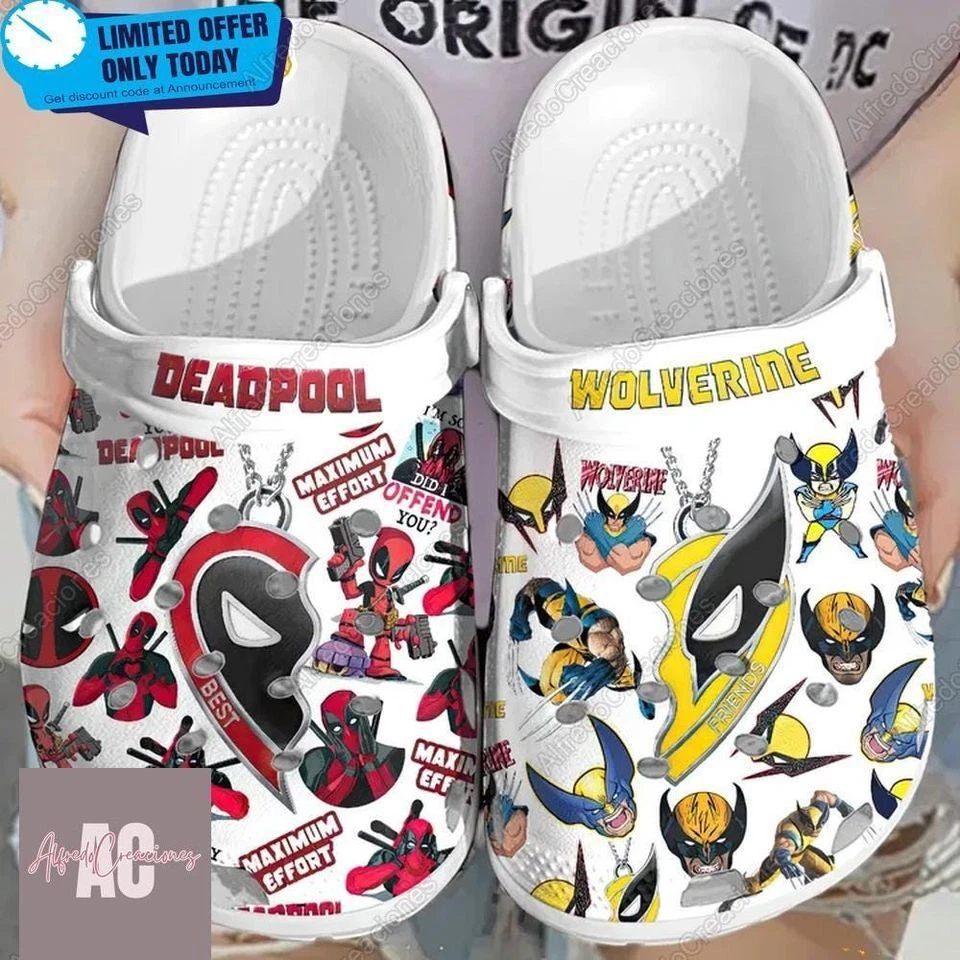 Deadpool And Wolverine Shoes, Deadpool