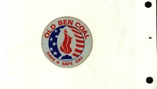 OLD BEN COAL CO. FROM EARLY 80'S COAL MINING STICKERS # 2236