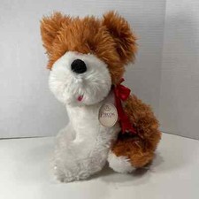 Princess Soft Toys Rare Vintage Brown  White Puppy Plush - Your New Best Friend
