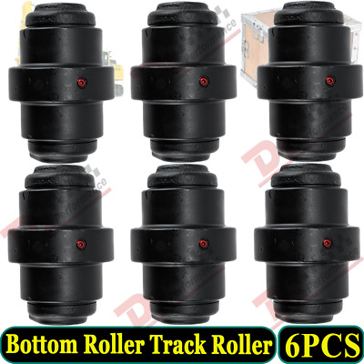 6PCS Track Roller Bottom Roller Fit IHI IHI30NX-2 Model Excavator Undercarriage,