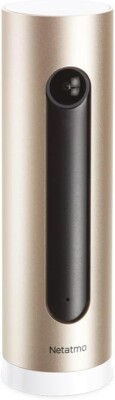 netatmo Welcome Wi-Fi Smart Überwachungskamera mit Gesichtserkennung - Gold
