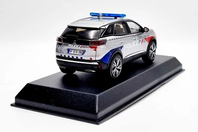 PEUGEOT 3008 POLICE NATIONALE 2023 1/43 NOREV Voiture de Collection