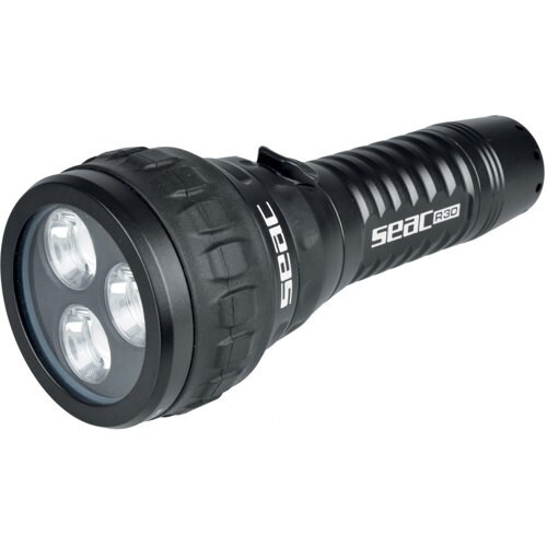 SEAC R30 Rechargeable 1500 Lumen Dive Light Adjustable Beam Underwater Torch
