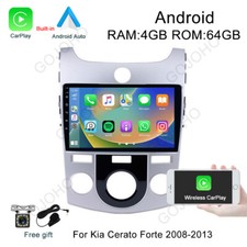 For Kia Cerato Forte 2008-2013 64gb Android 13 Car Stereo Radio Gps Navi Carplay