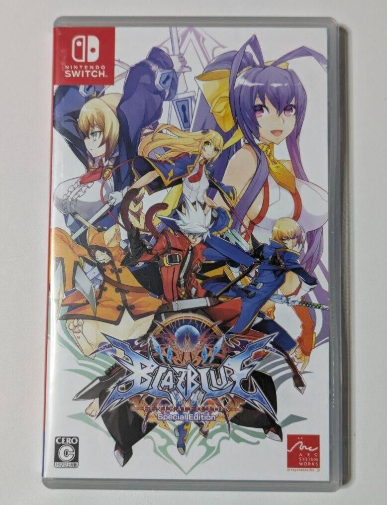 Blazblue Centralfiction Special Edition Nintendo Switch