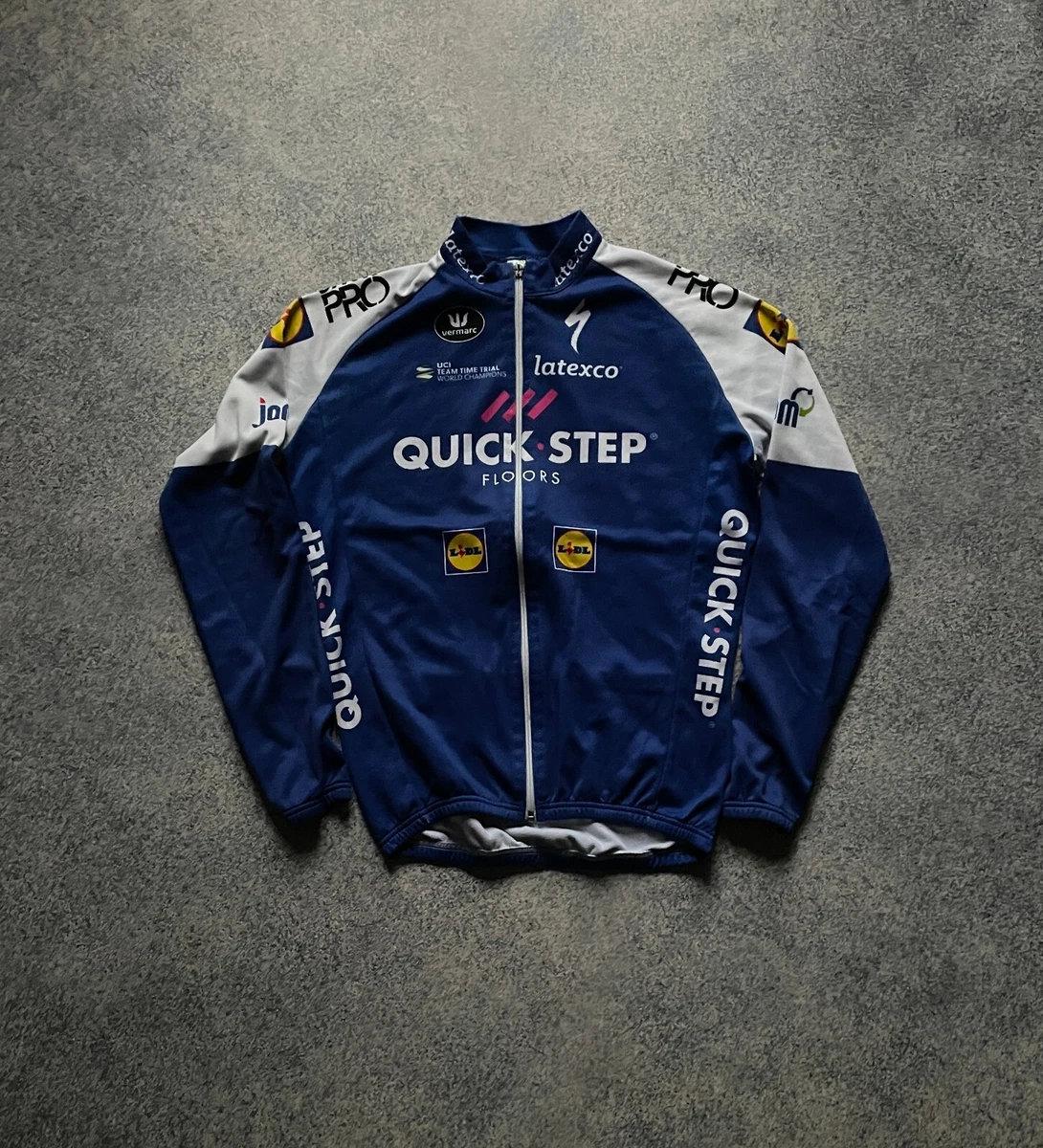 QUICKSTEP VERMARC MAGLIA BICI CICLISMO SHIRT MAILLOT CYCLISM