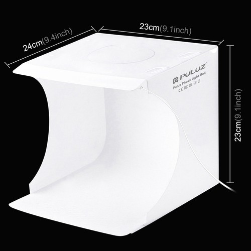 20cm Folding Light Photo Lighting Studio Shooting Tent Box & 6 Colors Backdrops - Picture 3 of 11