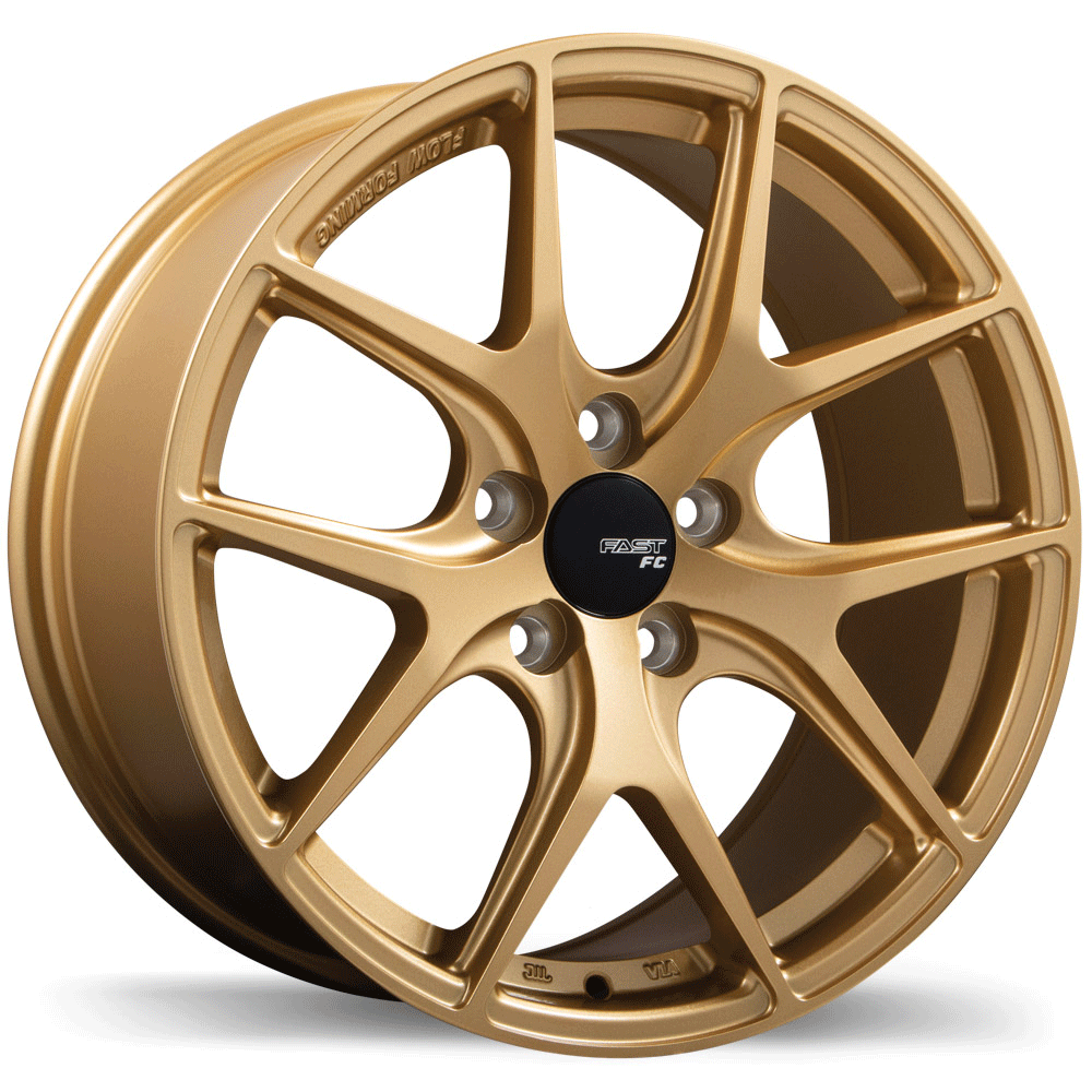 Fast Wheels FC04 18X9 5X112 40mm Gold